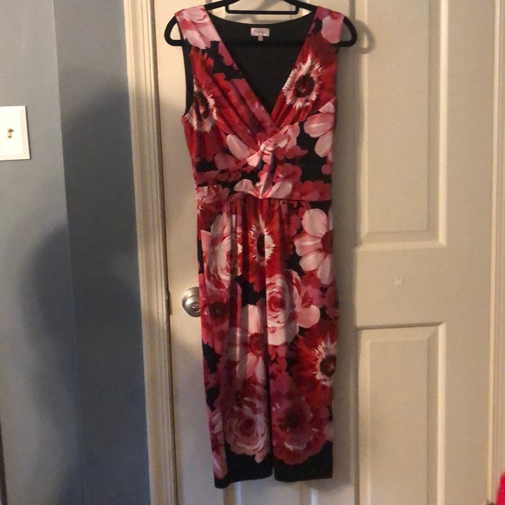 floral patterned dress